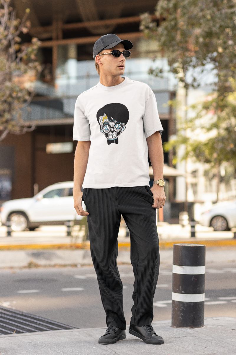 Unisex Erkek/Kadın Özel Baskılı Modern Fit %100 Pamuk Bisiklet Yaka T-Shirt