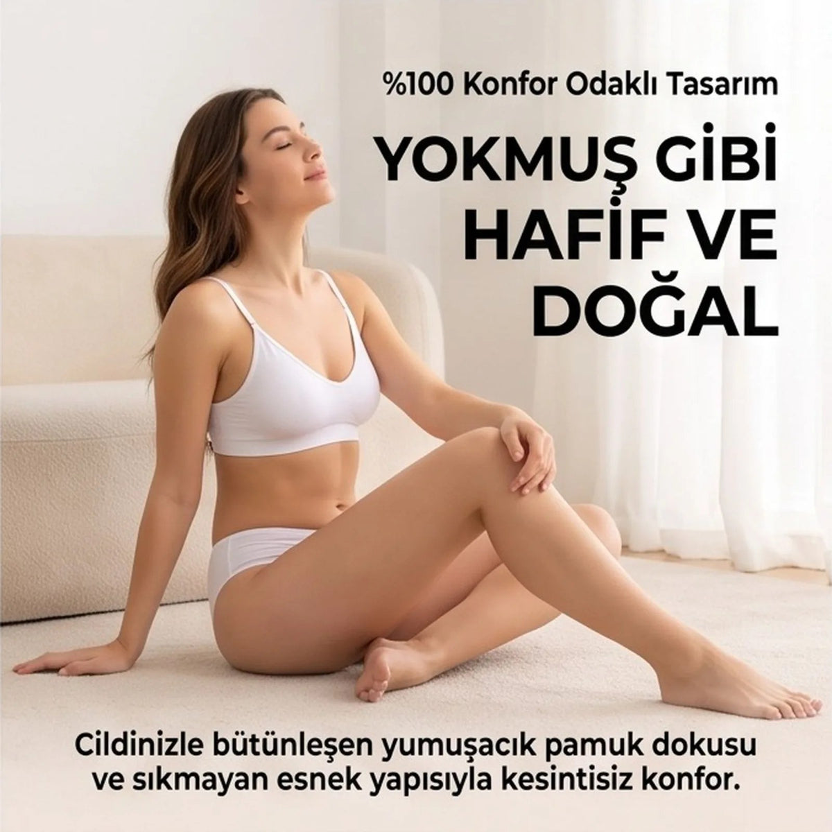 Kadın Pamuklu Zikzak İşlemeli Bikini Kesim Külot 3'lü Paket | Siyah Beyaz Dantel Detaylı İç Çamaşırı