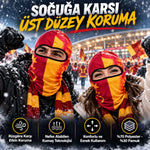 Taraftar Maskesi Kışlık Unisex Termal Balaklava Boyunluk Nefes Alabilen Rüzgara Dayanıklı