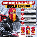 Taraftar Maskesi Kışlık Unisex Termal Balaklava Boyunluk Nefes Alabilen Rüzgara Dayanıklı
