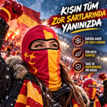 Taraftar Maskesi Kışlık Unisex Termal Balaklava Boyunluk Nefes Alabilen Rüzgara Dayanıklı