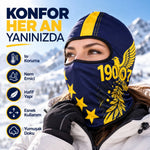 Taraftar Maskesi Kışlık Unisex Termal Balaklava Boyunluk Nefes Alabilen Rüzgara Dayanıklı