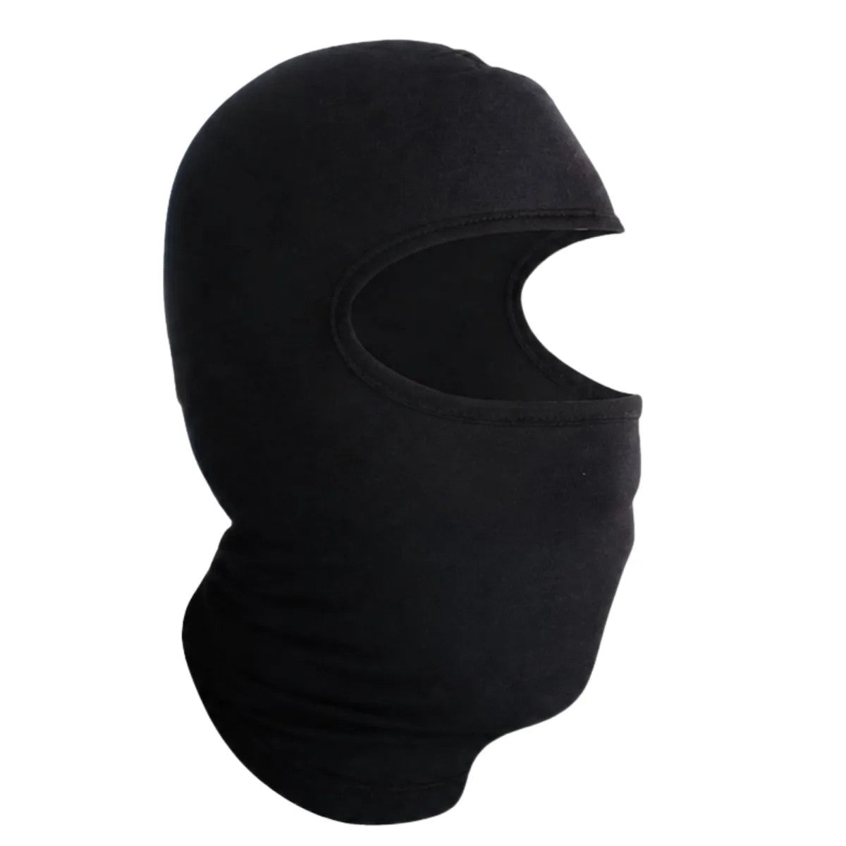 Unisex Düz Siyah Balaklava 1 Adet Tek Beden Viskoz Kask İçi Motosiklet Outdoor Maske
