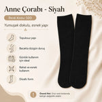Kadın 40 Denye 12'li İnce Anne Çorabı Dizaltı Topuksuz Esnek Günlük Kullanım Çorabı Ten Siyah Bronz Vizon