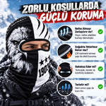 Taraftar Maskesi Kışlık Unisex Termal Balaklava Boyunluk Nefes Alabilen Rüzgara Dayanıklı