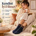 Kadın Simli 6'lı Bilek Patik Çorap – Dikişsiz Havlu Yapı, Yumuşak Dokulu, Şık ve Konforlu Günlük Çorap
