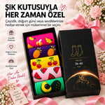 Meyve Desenli 5'li Bayan Patik Çorap Seti 36-40 | Premium Kutulu, Dikişsiz Pamuklu Hediye Çorap