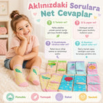 5’li Sebze Desenli Çocuk Çorap Seti Yüksek Pamuklu Rahat Burunlu Sıkmayan Lastikli