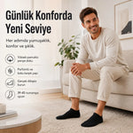 Erkek Patik Çorap 12’li Renk Seçenekleri 39-44 Yüksek Pamuklu Dikişsiz Koku Karşıtı