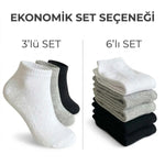 Çocuk Patik Çorap 6’lı Set – Pamuklu, Nefes Alan Günlük Kısa Çorap
