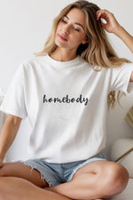 Unisex Oversize 24/1 Penye DTF Baskılı Tişört - DTF237