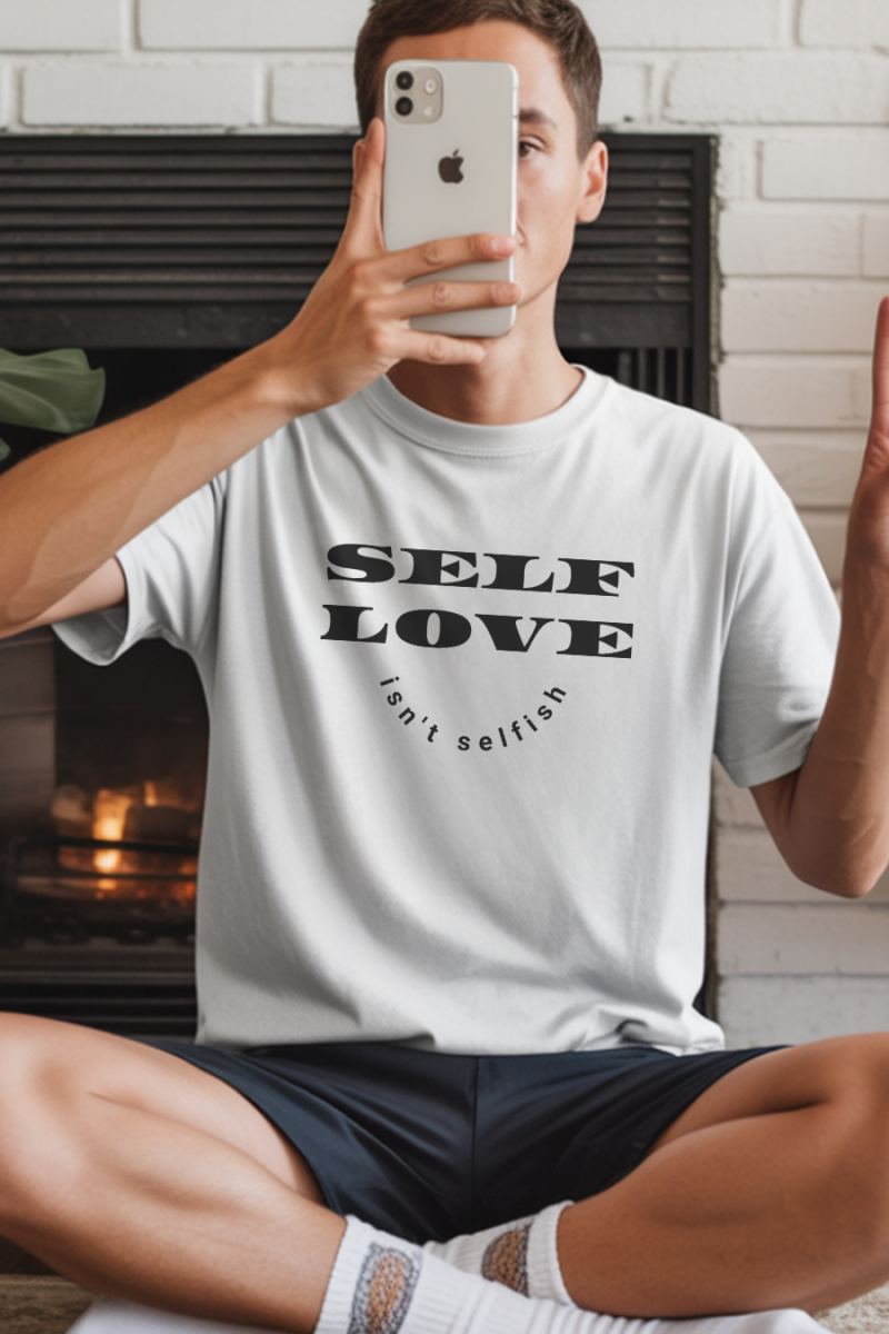 Unisex Oversize 24/1 Penye DTF Baskılı Tişört - DTF258