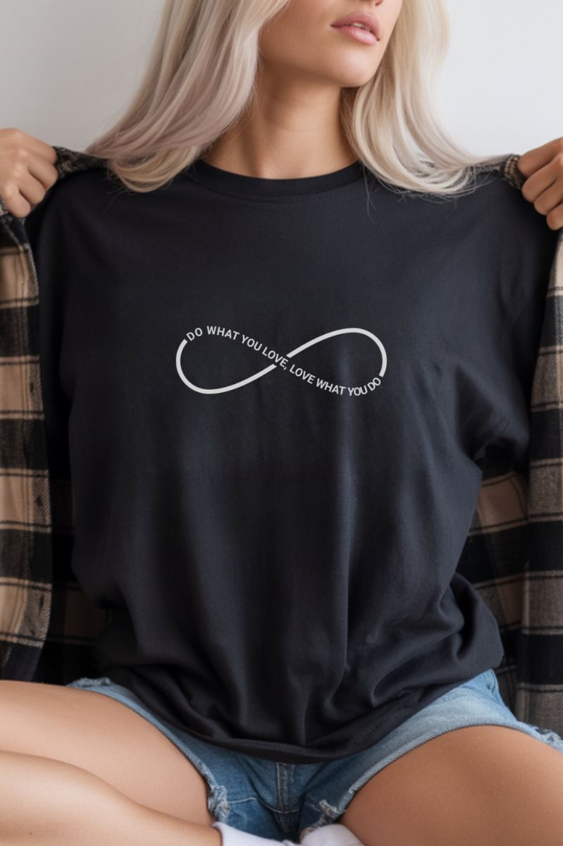 Unisex Oversize 24/1 Penye DTF Baskılı Tişört - DTF290