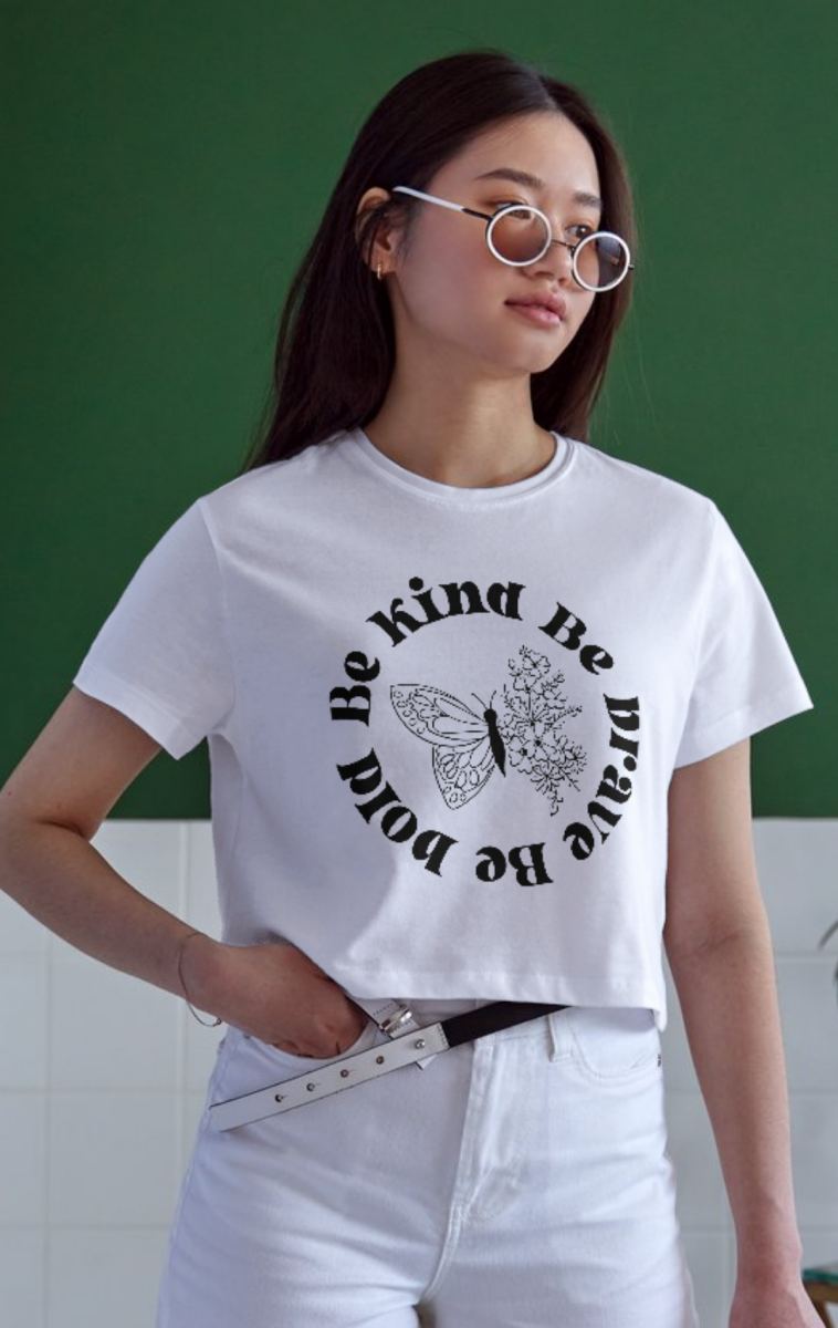 Unisex Oversize 24/1 Penye DTF Baskılı Tişört - DTF67