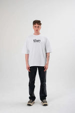 Erkek Kısa Kol Yazlık Tişört Bisiklet Yaka Baskılı Oversize T-Shirt - Siyah