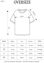 Kadın Kısa Kol Yazlık Tişört Bisiklet Yaka YALE Baskılı T-Shirt - Beyaz