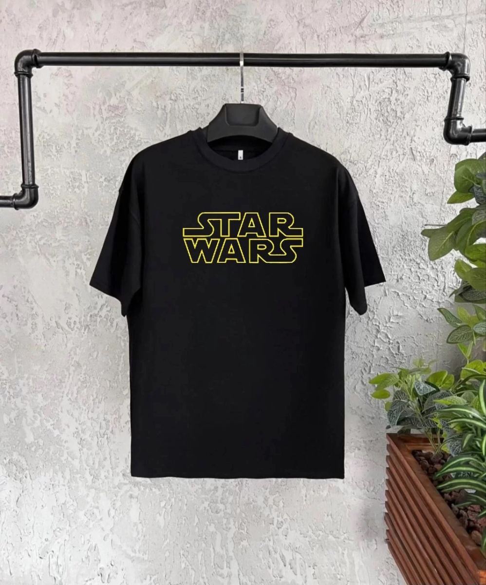 Star Wars Baskılı Çocuk - Siyah