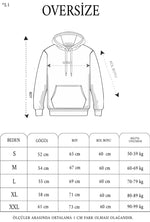 Erkek 3 İplik Pamuklu Kapüşonlu Cepli Oversize Hoodie Sweatshirt - Lacivert