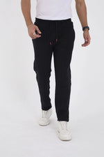 Erkek Üç İplik Basic Eşofman Pantolon - Siyah