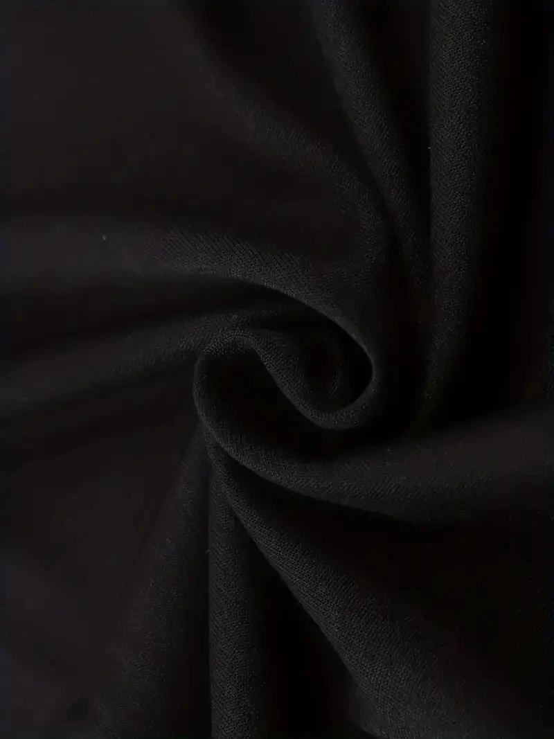 Erkek ANIMAL Baskılı Tişört Bisiklet YakaYazlık T-shirt - Siyah