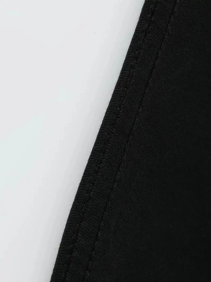 Erkek Baskılı T-Shirt Kısa Kol Bisiklet Yaka Regular Fit Yazlık Tişört - Siyah