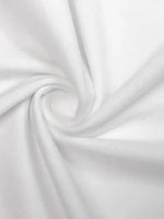 Kadın Tişört Newtro Baskılı Oversize Bisiklet Yaka T-shirt - Beyaz