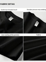 Kadın Kısa Kol Yazlık Tişört Bisiklet Yaka Baskılı Oversize T-Shirt - Siyah