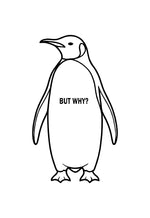 Erkek T-Shirt Nihilist Penguen Baskılı Bisiklet Yaka Kısa kol yazlık Tişört - Beyaz